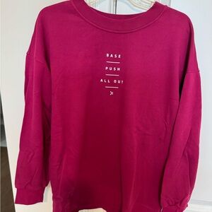 lululemon athletica Magenta Sweatshirt